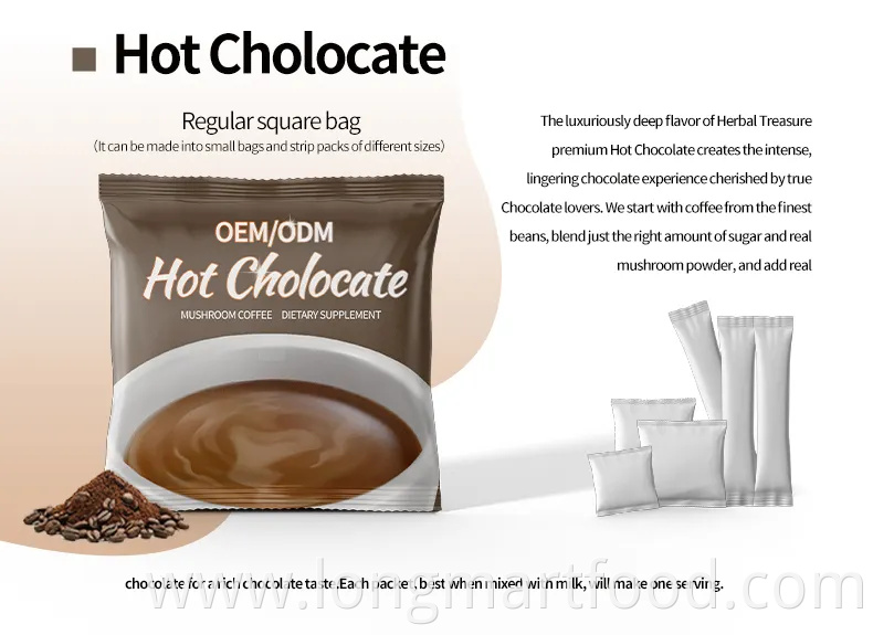 Mushroom Coffee 100% Organic Arabica OEM Classic Flavor for Drinking Private Label Medicinal Mushroom